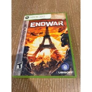 Tom Clancy's EndWar Xbox 360 Ubisoft Complete Video Game CIB